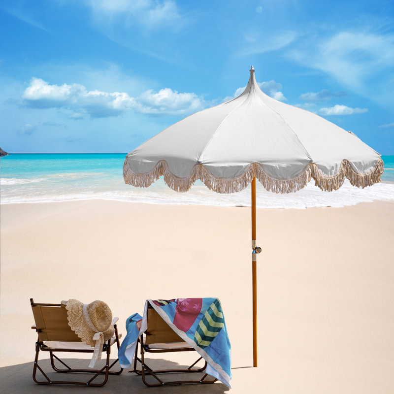  Parasol de 6,5 pi, Blanc