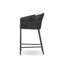 Tabouret de patio en teck avec coussin-99425542-120796948-120796949