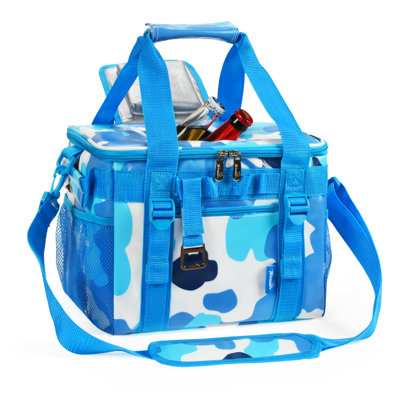 Tirrinia 24 Cans Black Cooler Bag