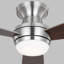Ventilateur de plafond d'intérieur à DEL à intensité variable avec ensemble d'éclairage, télécommande et moteur réversible manuel Rivers-2139559751-2118113042