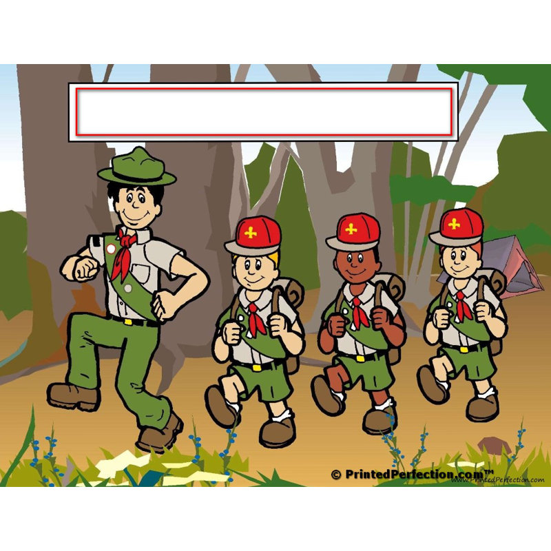 Porte-clés personnalisé Boy Scout