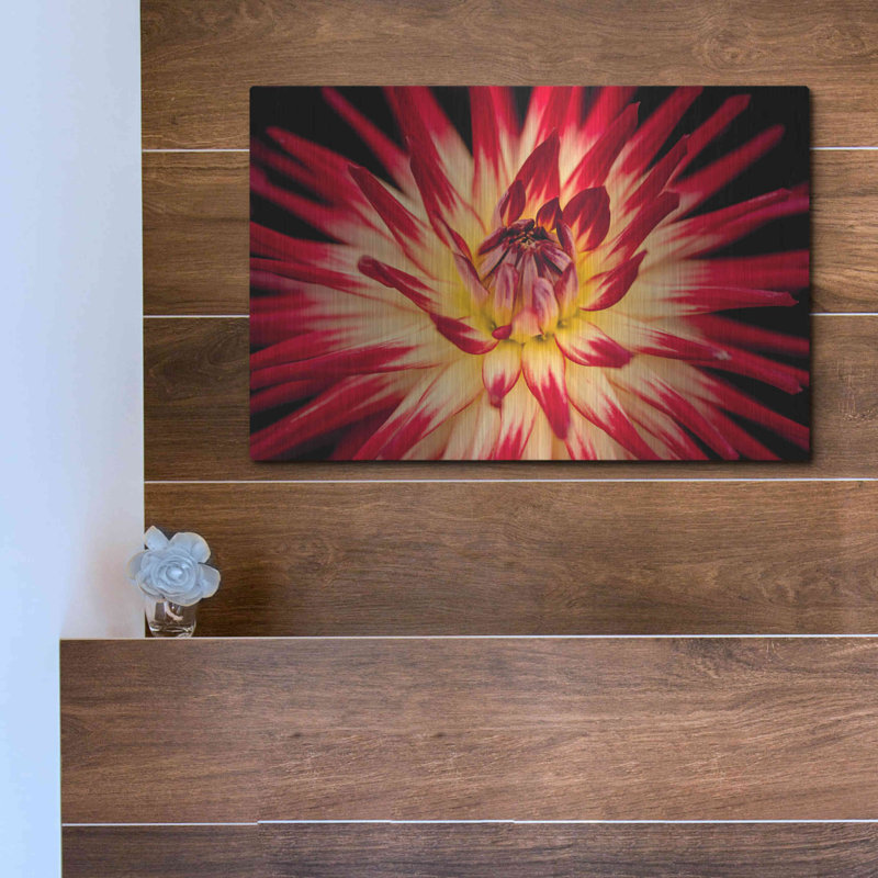 Art mural en métal Latitude Run® «Sunfire» par Epic Portfolio, H 12 po x l 16 po