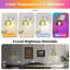 Appliques murales à piles avec télécommande et verre tulipe vert (ensemble de 2)-271770240-271770299