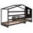 Wood House Bed-1848883437