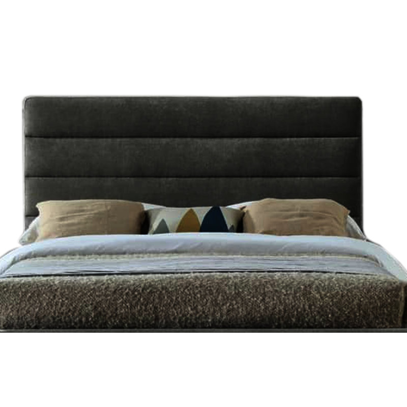 Grange Corner Upholstered Bed, Kingsize (5'), Light Grey