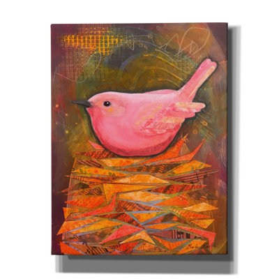 Toile épique Graffiti «Waiting» par Bebe Keith, 26 po x 34 po