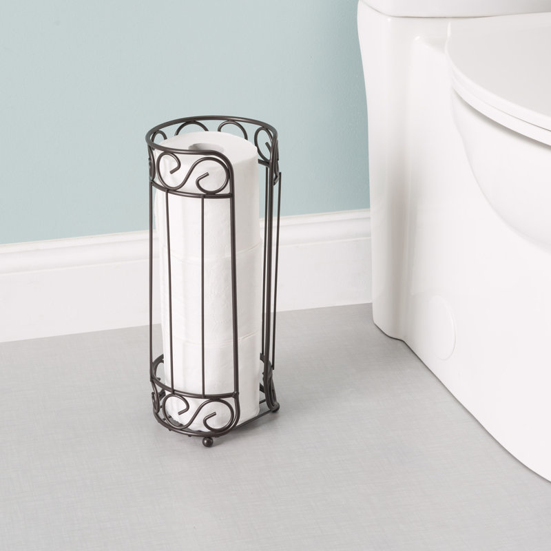 Porte-papier hygiénique sur pied 