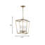 Dianna 4 - Light Chandelier-817122055-893921095-817122057
