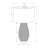 Lighting, 24"H, Table Lamp, Contemporary-754441403