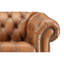 Cuir: assise et mousse. Confortable. Capacité de poids de 350 lb 39 po Longueur du siège: Design avec coussins en mousse, cadre. Supporte des livres Largeur