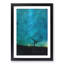 Arizona Tree Beneath The Stars - Single Picture Frame Painting on MDF-56924803-56924799