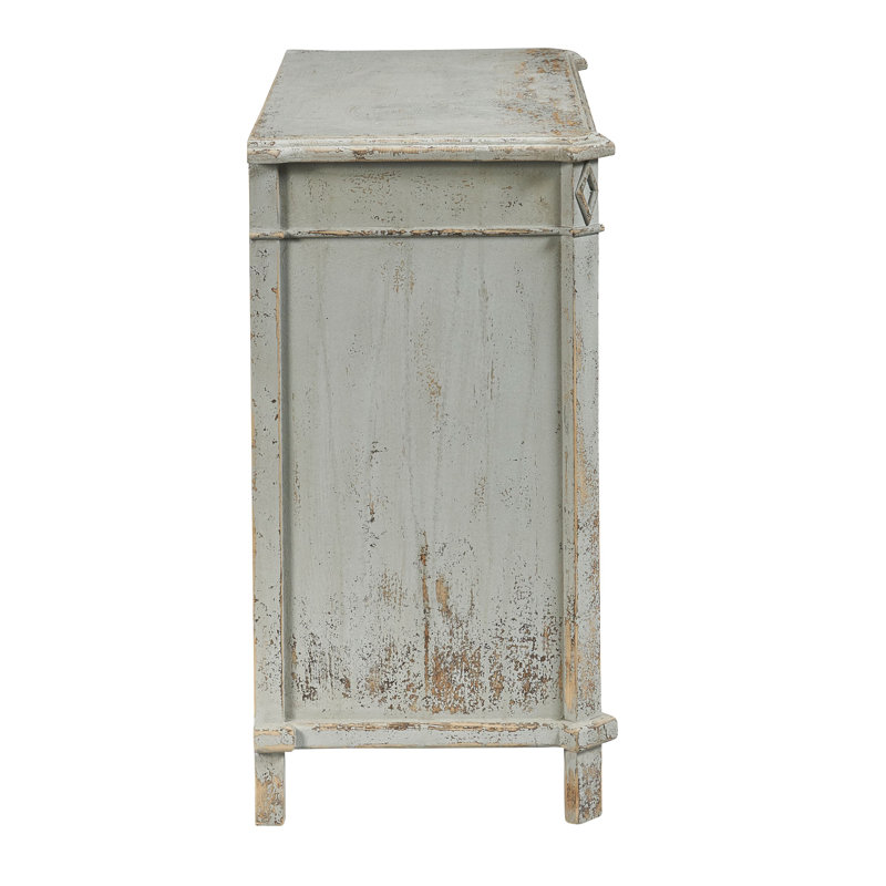 Matthews 3 - Drawer Solid Wood Nightstand