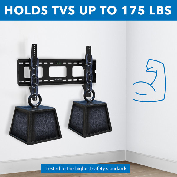 Mount-It Heavy-Duty Tilt TV Wall Mount