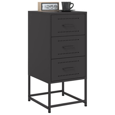 Raddatz 36cm W Steel Bedside Table