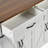 53.5''Farmhouse Kitchen Island With Power Outlet, Kitchen Storage Island With Drop Leaf, Spice Rack And Drawer, Rolling Kitchen Cart On Wheels, For Home, Kitchen And Dining Room, White-523262264