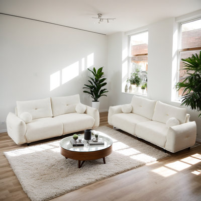 Pertev Upholstered 90.5'' Sofa
