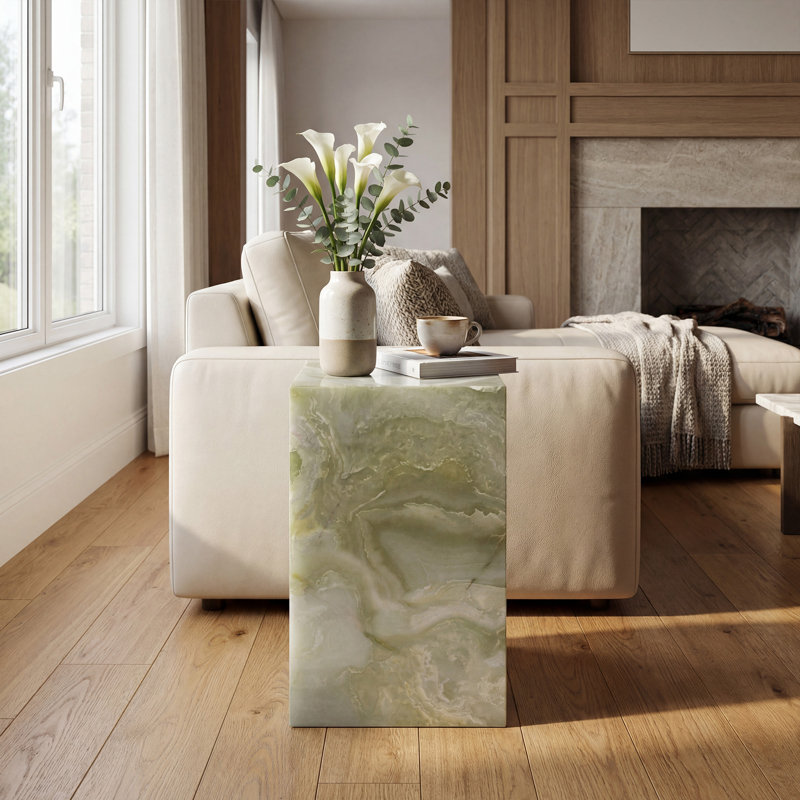 Table de bout haute 20 po Chiel, Vert