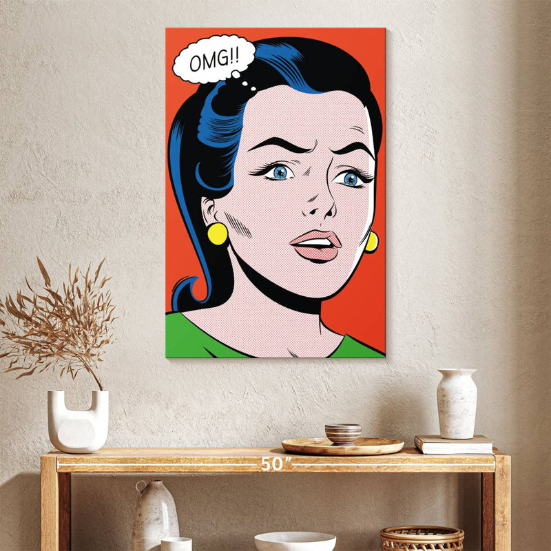 Leisha OMG, 39" H x 26" W