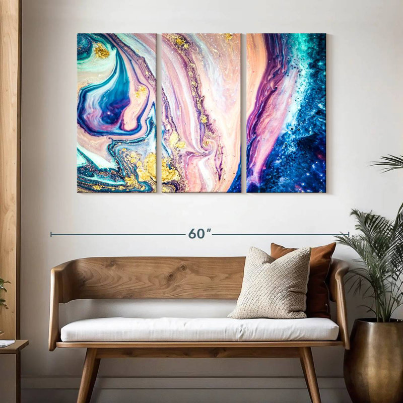 Avery Galaxy Pour, 32" H x 50" W