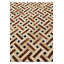 Tapis brun clair Ortega