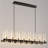 Acevedo 16-Light 54" Dimmable Square / Rectangle Chandelier Glass Kitchen Island Lighting-110508270
