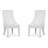 Extendable Trestle Dining Table With 4 Host Chairs And Credenza-2078292940