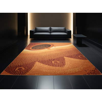 Tapis lavable à la machine Easton Couscous Bowl