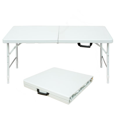 Table pliante portative 4 pi 4 po poids pliable intérieur et extérieur 135 kg