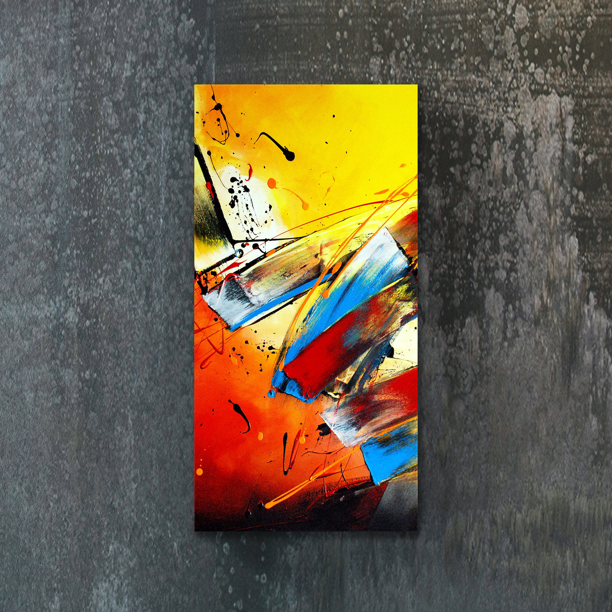 Heat Storm 750 Watt 24x48 in Radiant Wall Mounted Glass Heater ON/OFF ...