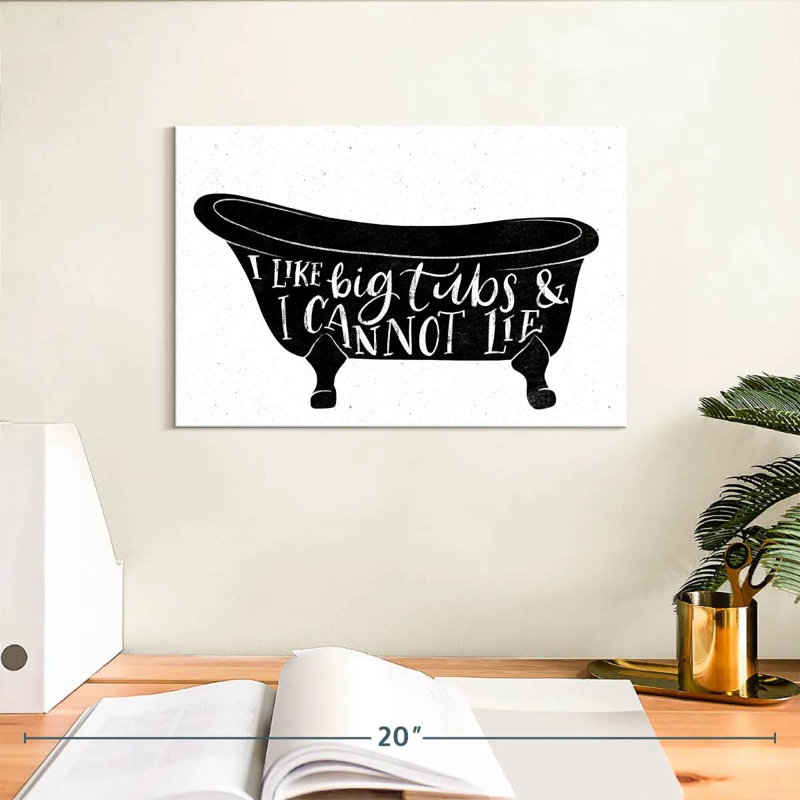 Tergel Bathroom Puns I Black, 8" H x 12" W