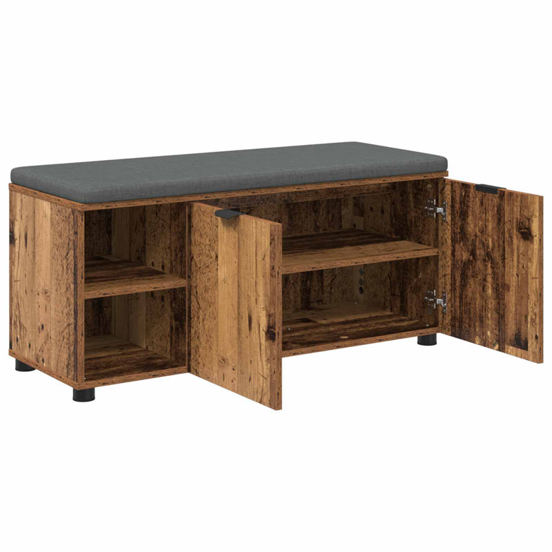 Storage Bench, Old Wood