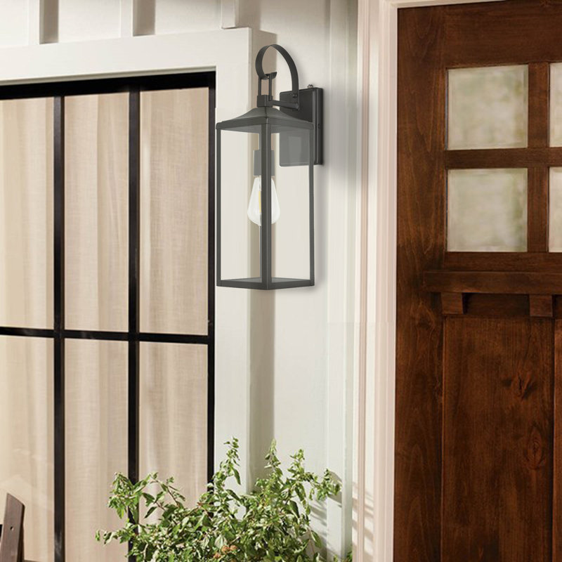 Applique murale d'extérieur Baliny, H 20,37 po x l 5,92 po x P 7,65 po