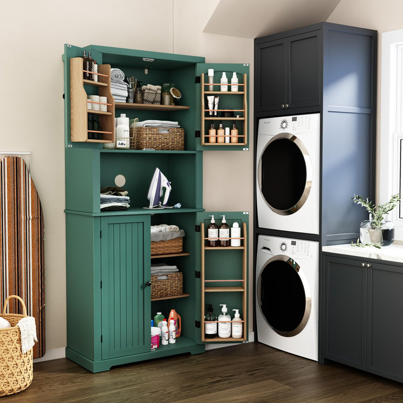Armoire de rangement 72 po, Vert