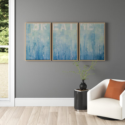 " Just Breathe " 3 - Pieces