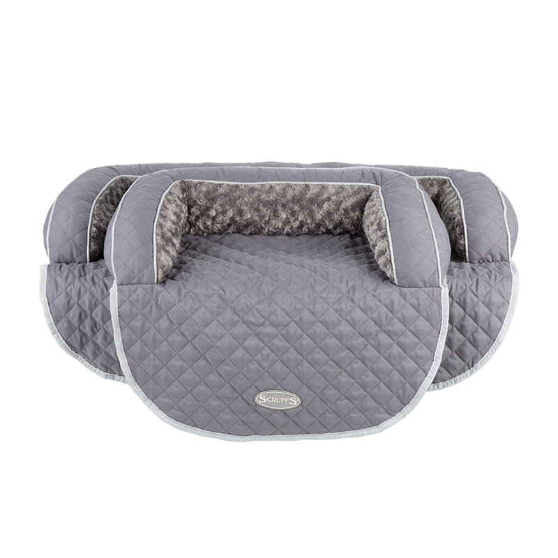 Wilton Polyester Pet Bed, 12cm H x 70cm W x 65cm D