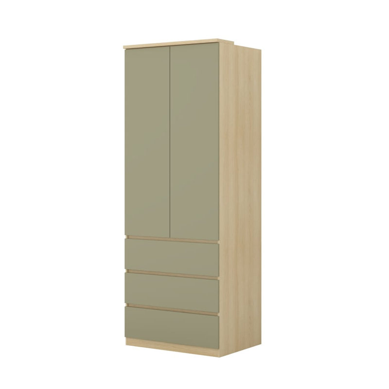 Manufactured Wood Wardrobe, Eucalyptus