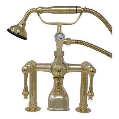 British Telephone Faucet with Diverter and Handheld