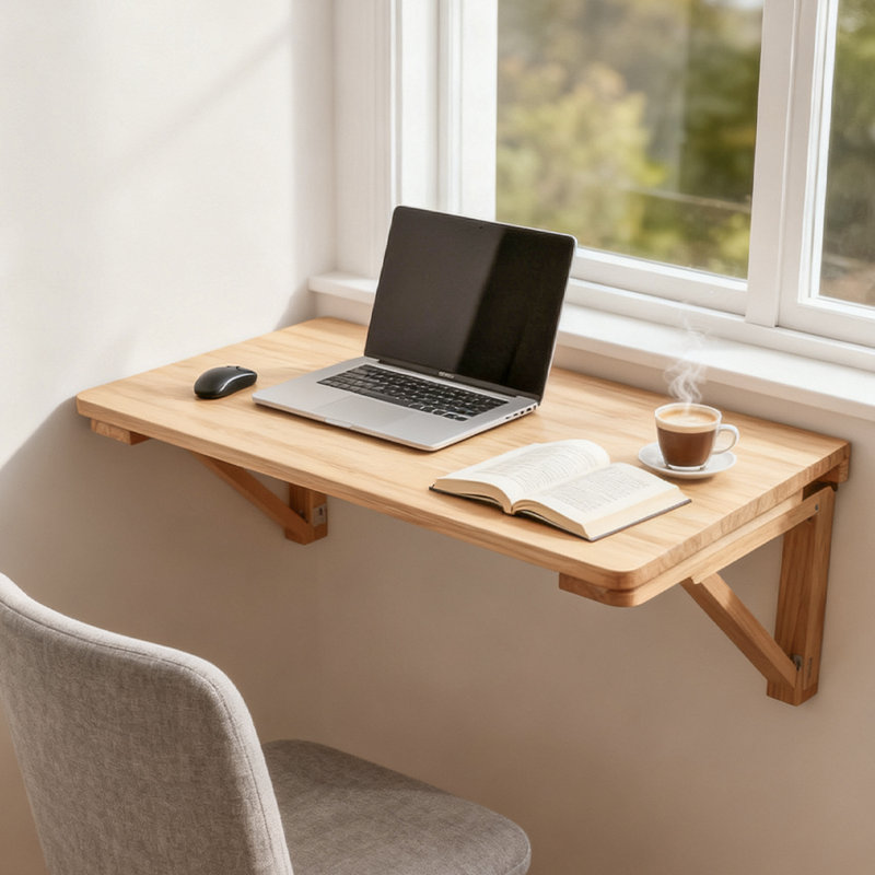 Adjustable Height Foldable Modular Floating Desk, 3cm H x 50cm W x 30cm D