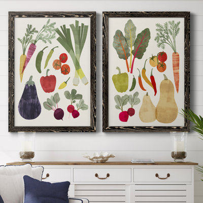 «Garden Offrant I», toile encadrée de qualité supérieure - prête à être accrochée