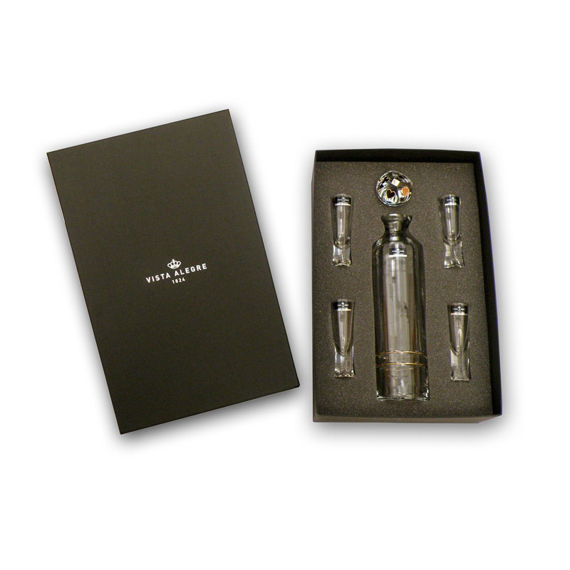 Naipes 5 - Piece Lead Crystal Beverage Server Set