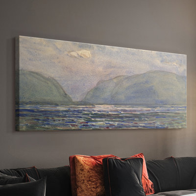 Série paysage - CCLXVIII - Toile tendue avec châssis - Prêt à être accroché