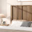 Structure de lit plateforme moderne en bois minimaliste avec tête de lit-2095040350-2095040351