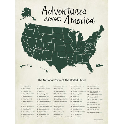 Hildagarde " Adventures Across America Neutral "