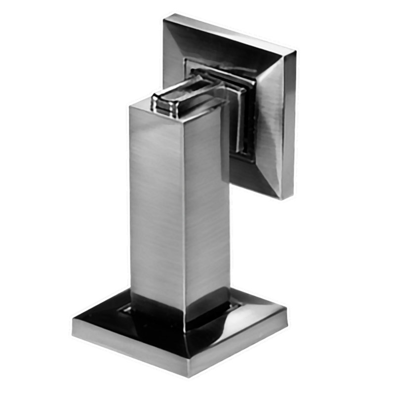 Stainless Steel Floor Mount Stop, Polish Stainless Steel