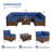 Wyckhoff 8 - Person Outdoor Seating Group with Cushions-1553409991
