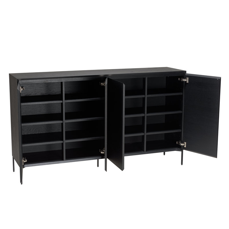 MAXENDRE 186cm Sideboard, Black