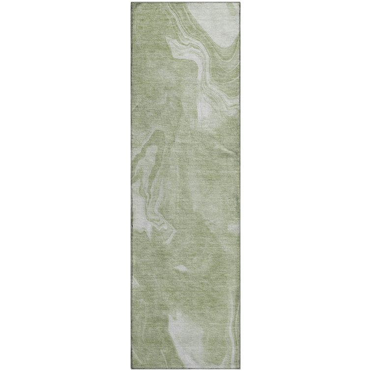 Premium Machine Washable Prisco Aloe Rug