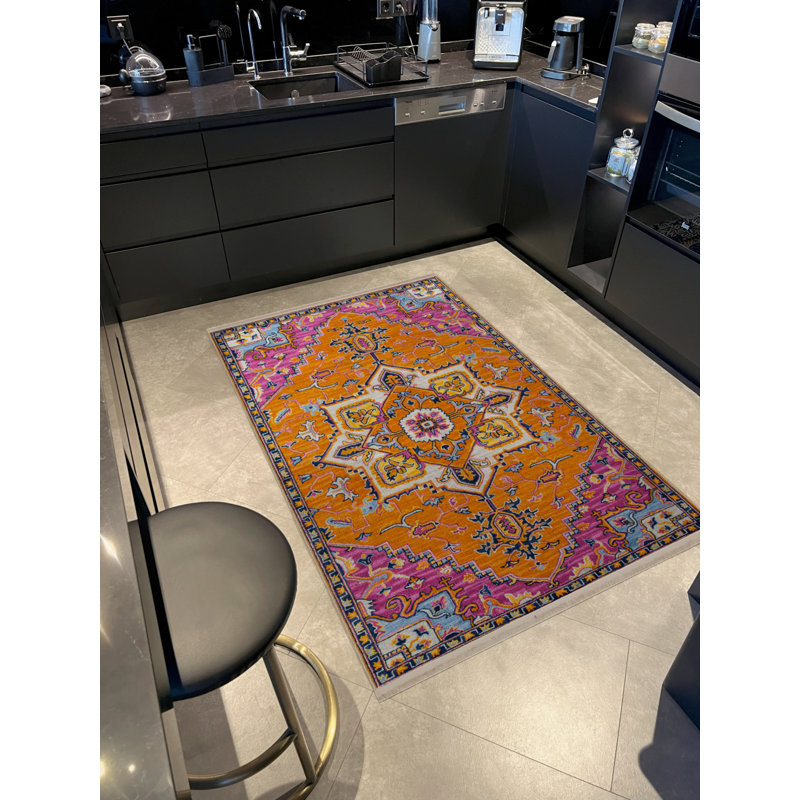 Tapis rectangulaire Xylen, Tapis de couloir 2 pi 8 po x 6 pi 7 po