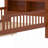 Twin Size Bed with Headboard Storage Rack