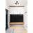Trumann Glass Semi Flush Mount